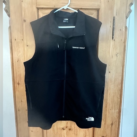 The North Face Men's Black Ridgewall Soft Shell Vest Like New Size XL - Picture 2 of 13
